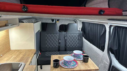 Skye3, 4 berth campervan with pop top