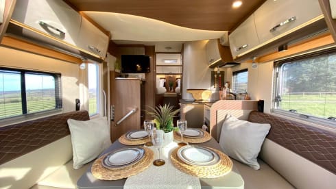 The Hilton – Looking for a Five Star hotel on wheels?? 