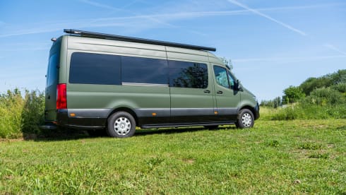 4p Mercedes-Benz campervan uit 2021