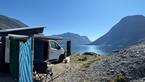 SchaafBus – Cozy campervan with sleeping pop-up roof 