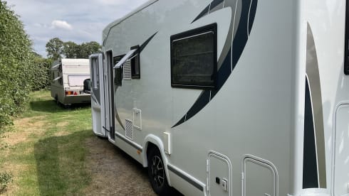 4 person very spacious Chausson camper 2019