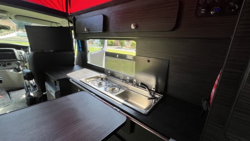 Calipso – 2 berth vauxhall Vivaro campervan  2013
