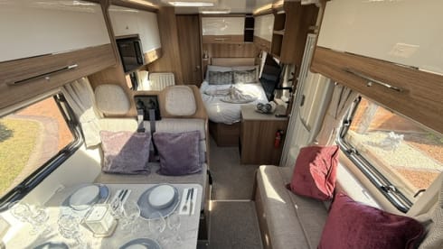 4 berth Peugeot semi-integrated from 2020