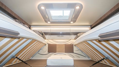 001 – Lussuosa nuova casa mobile in affitto - 4 posti letto - Patente B