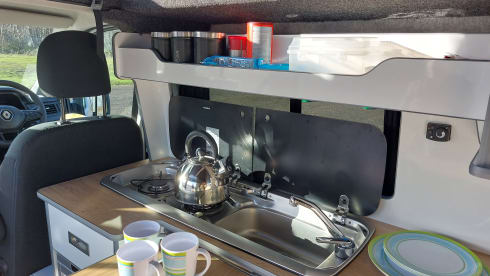 4 berth Trafic campervan - perfect for family adventures