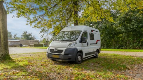 Peugeot Boxer L1H2 bus camper, perfect for a quick getaway.