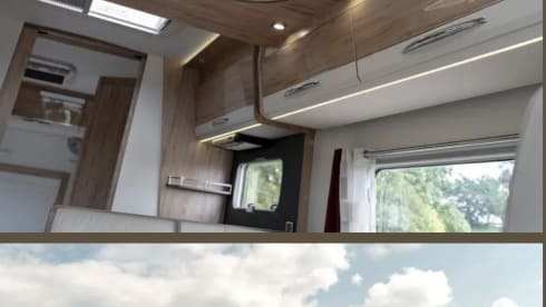 4 Berth Pilote P716 Motorhome - Luxury On & Off Grid & Europe Ready