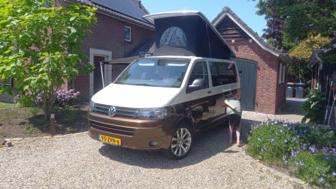 Rinus – 4p Volkswagen t5 150 hp automatic bus camper
