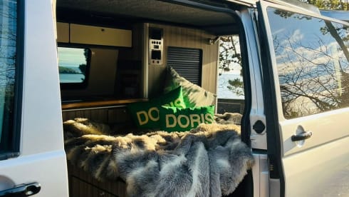 DORIS – Our beautiful VW Campervan, with lots of upgrades