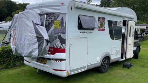 Breezer – 4p Fiat semi-integrated uit 2017