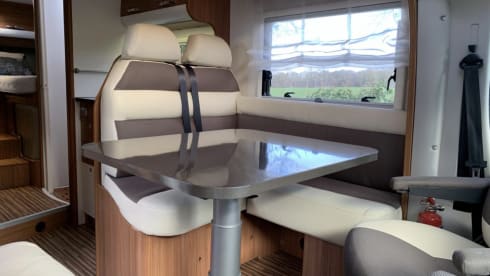 Adria Matrix 680 SL with length beds