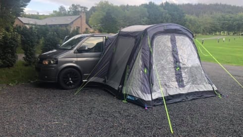 Arnold – "Arnie" T5 Volkswagen 2 Birth Campervan (5 Seater Fully Insured)