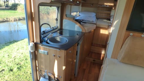 Paradepaard – 3p Hymer integrated from 2010