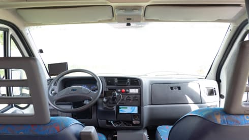 Monky –  Fiat Moncayo semi-integrated from 2002 including TV and 4G internet