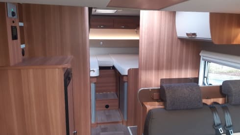 Fully furnished 4p Weinsberg 2019, length beds