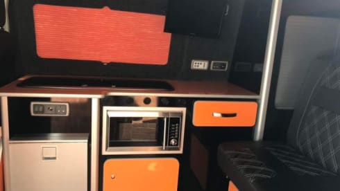 4 berth Ford campervan from 2016