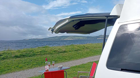Alphie – Neat Highlands camper perfect for two, North Coast 500 ready