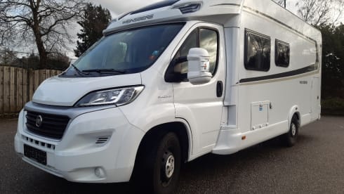 Fully furnished 4p Weinsberg 2018, length beds