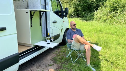 Modern attractive spacious self-build 2024 camper