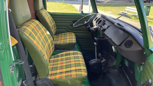 Charming Volkswagen T2 camper van from 1974