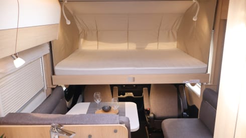 Hymer BMC-I 600 – Topsegment Integraal voor 4