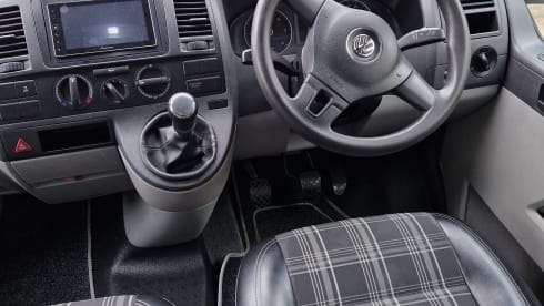 4 berth Volkswagen campervan from 2015