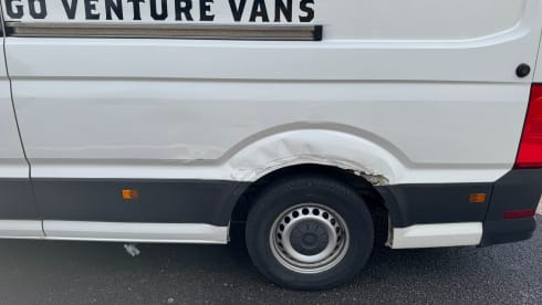 Furgone avventura fuori rete