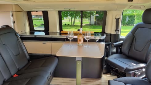 Perfect uitgeruste camperbus Mercedes Marco Polo Horizon