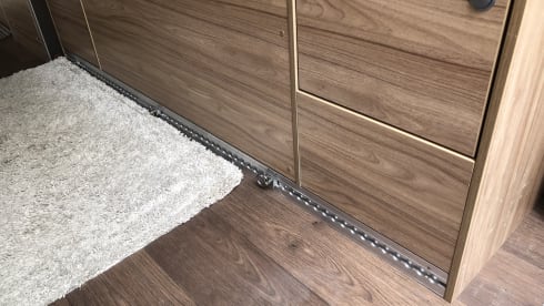 The Van – 4 berth Hymer campervan from 2018