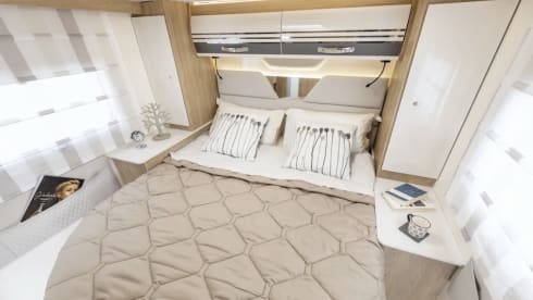 Rollerteam zefiro 266TL – Mooie nieuwe mobilhome/camper met alles op en aan van 2022!