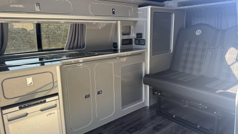 4 berth Volkswagen campervan from 2014