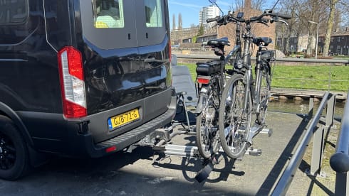 Beautiful 2-person Ford camper van from 2023 with luxurious furnishings