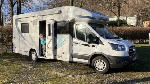 Ideale familiecamper voor max 5p