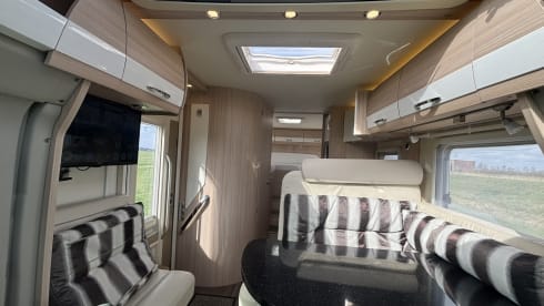 Fijne Bürstner voor 2 personen