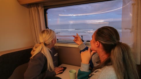 Nesie – 6/7 Berth Rimor Evo Fully Kitted for Off-Grid Living