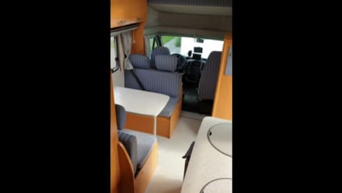 "Campie" – Hymer alcove from 2005