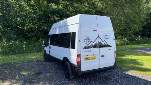 Jean ford van dam  – 3 berth Ford Transit campervan 