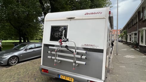 Captain Haddock – Stoer oude camper