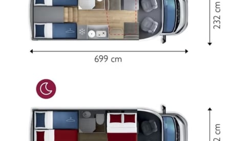 Zeitreise Wohnmobilvermietung No. 3 – GiottiLine Siena 385 Privilege