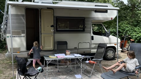 Fiat Ducato Hymer – 1-6p Fiat alcove from 1994