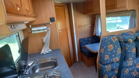 6p Adria Mobil alcove from 1999