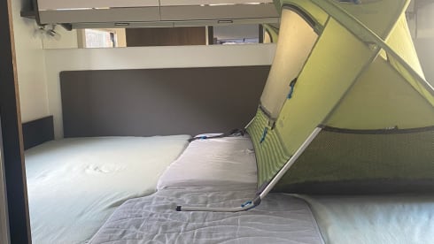 Mobile home with lots of storage space