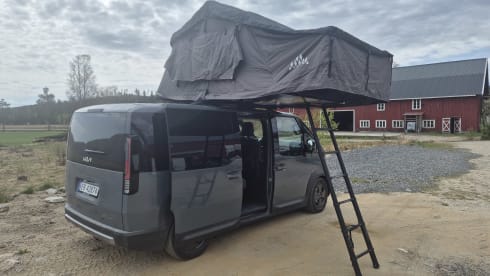 Molly – Electrische Campervan Kia Pv 5.    2 persoons