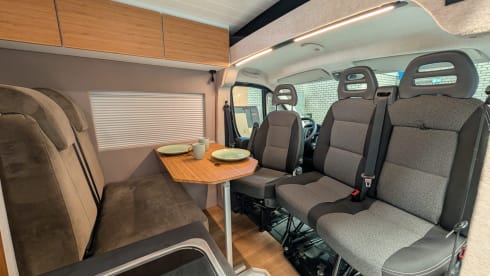 Kürzlich umgebauter Camper