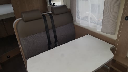 Dethleffs  – Generous 4 Person Integral camper
