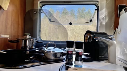Das Original – HYMER Exsis + 15% long booking discount**
