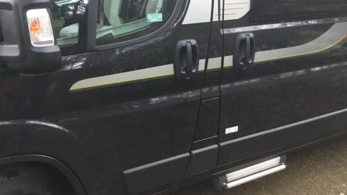 Blackie – 2 berth Fiat Evolution CV20 from 2020
