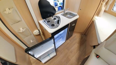 A-type – Beautiful camper (automatic); €300 discount from July 4th to July 18th