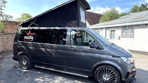 GreyWolf – VW T6.1 Campervan - 4 berth - 2021 Plate - Kitchen 