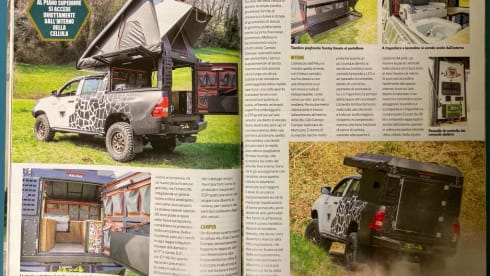 IRO Adventure Company – Camperized pick-up complete with everything